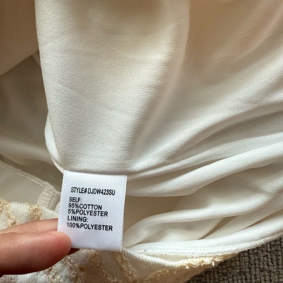 Dee Elly Elegant Pale Yellow Dress - Picture 7 of 10